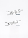 Dolder® System Femmina E L25 Micro - Macro misure