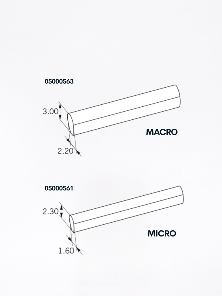 Dolder® System Maschio K L75 (2 pz) Articolata